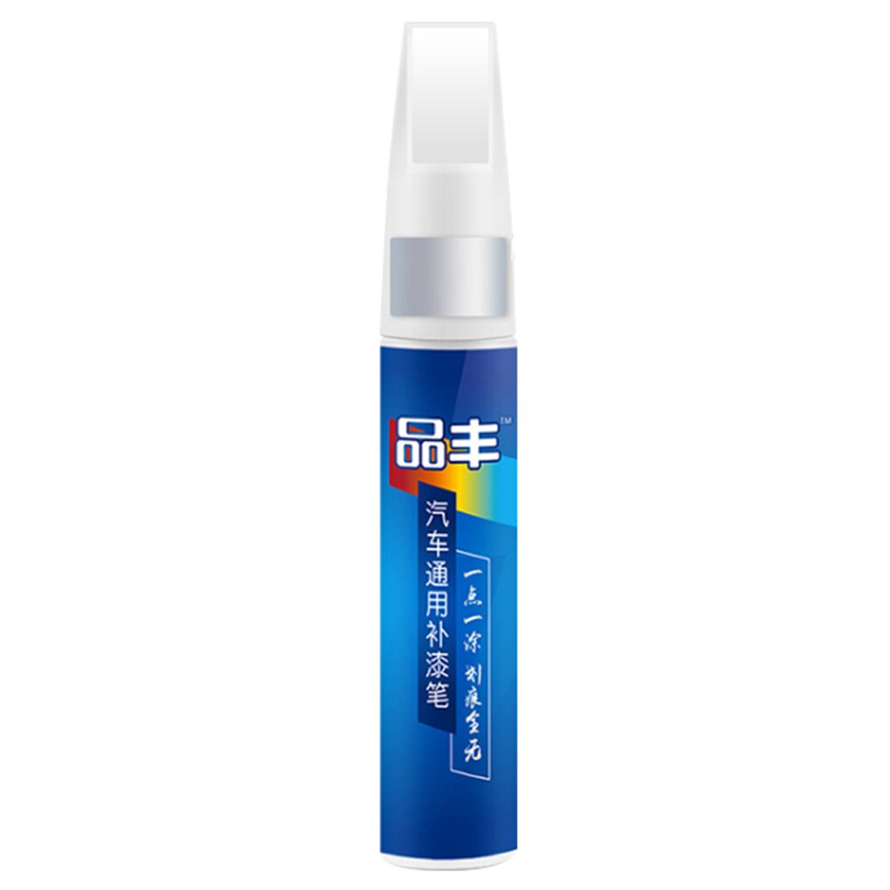 12ml bil maling pen universel auto maling pleje giftfri vandtæt klar pels ridse remover til biler i enhver farve: Hvid