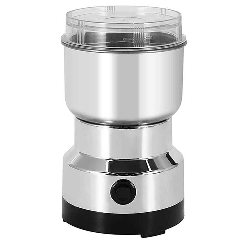 Multifunction Smash Machine Electric Grain Mill Grinder Household Stainless Steel Seasonings Coffee Grinder US Plug: Default Title