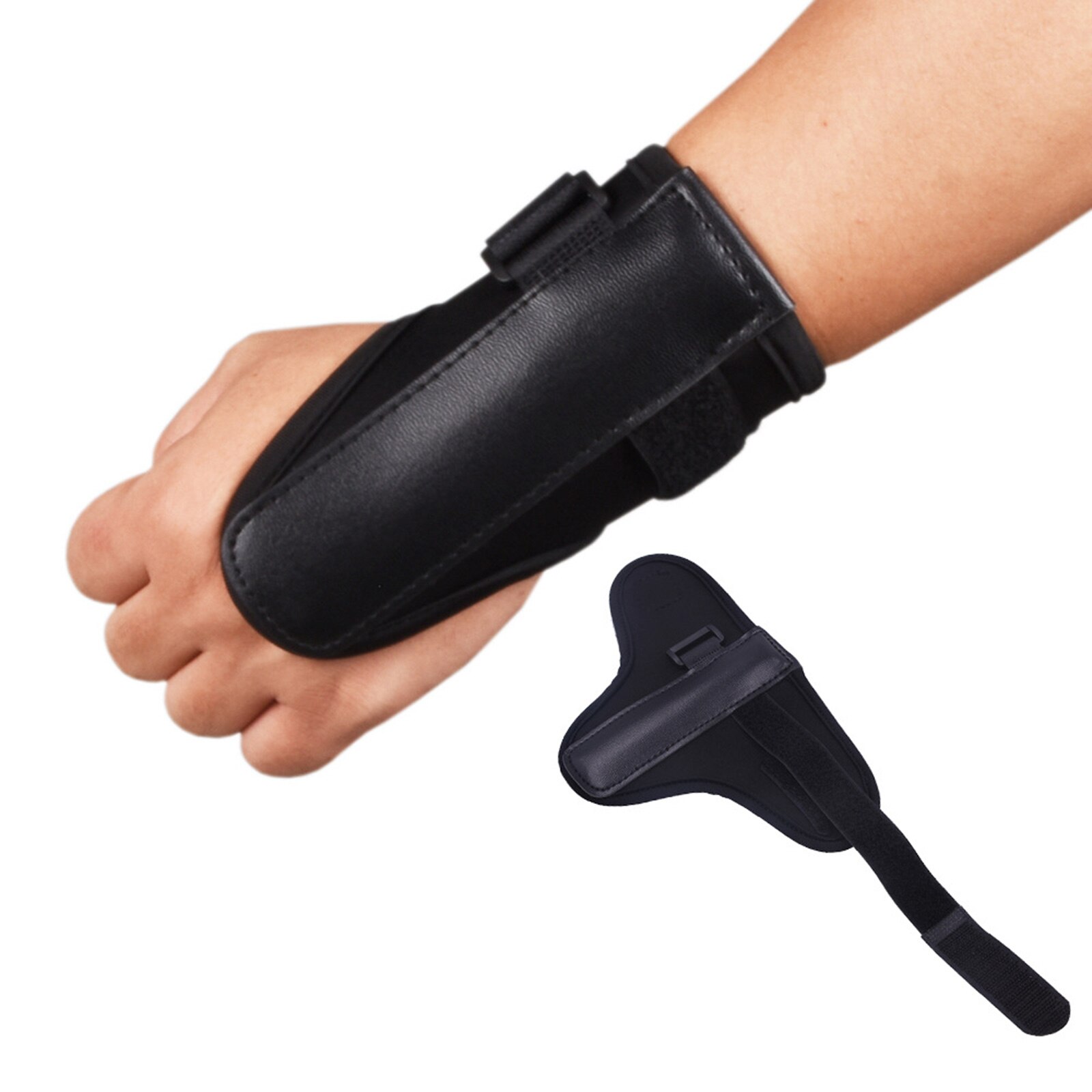 Golf Beginner Wrist Holder Swing Corrector Support Adjustable Length Wrist Holder Single and Double Belts Training Accessories: single belt