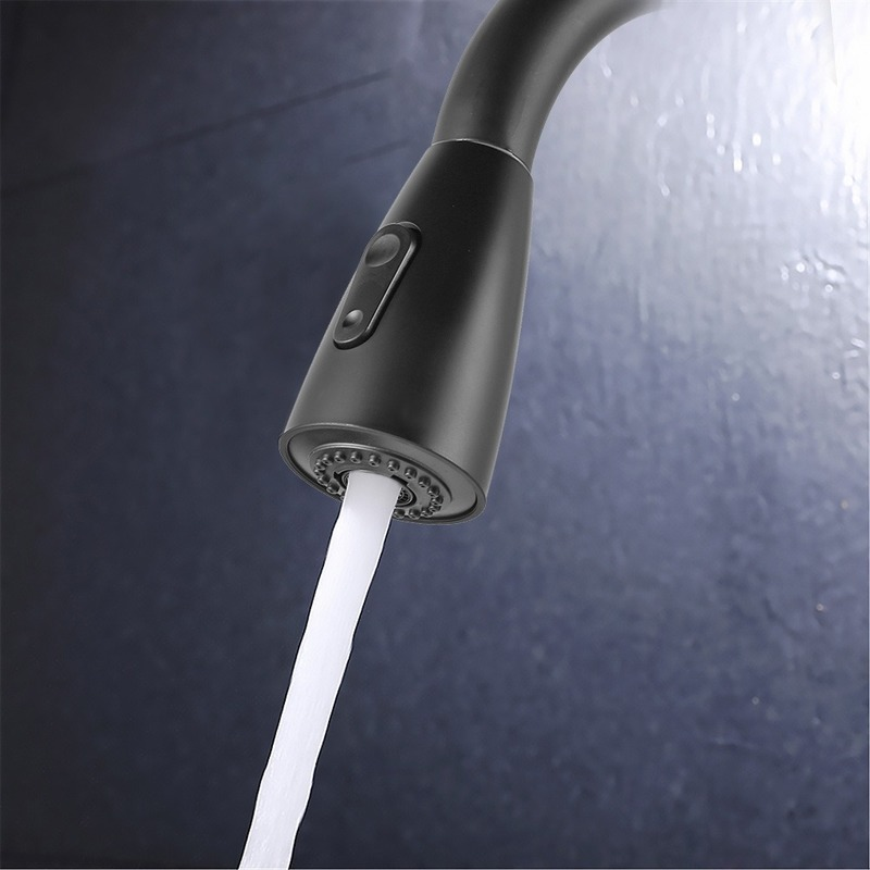 Sprayer Plating Nozzle Sink Basin Kitchen Pull Out Faucet Universal Replacement 360 Degree Faucet 2 Modes