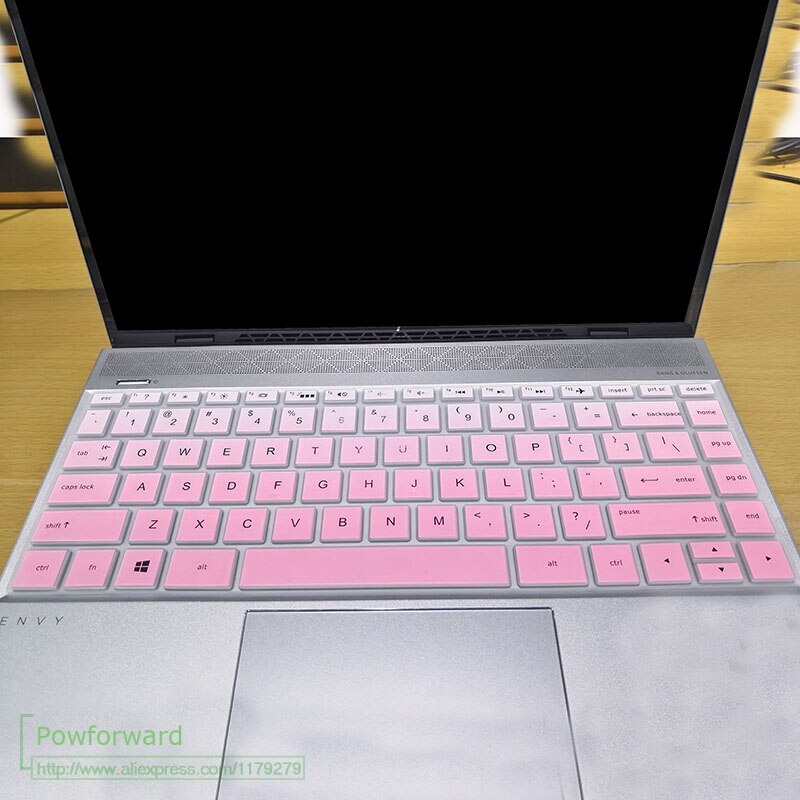 Laptop Keyboard Cover for HP Envy 13 & Spectre x360 13.3 Inch - Silicone Protector