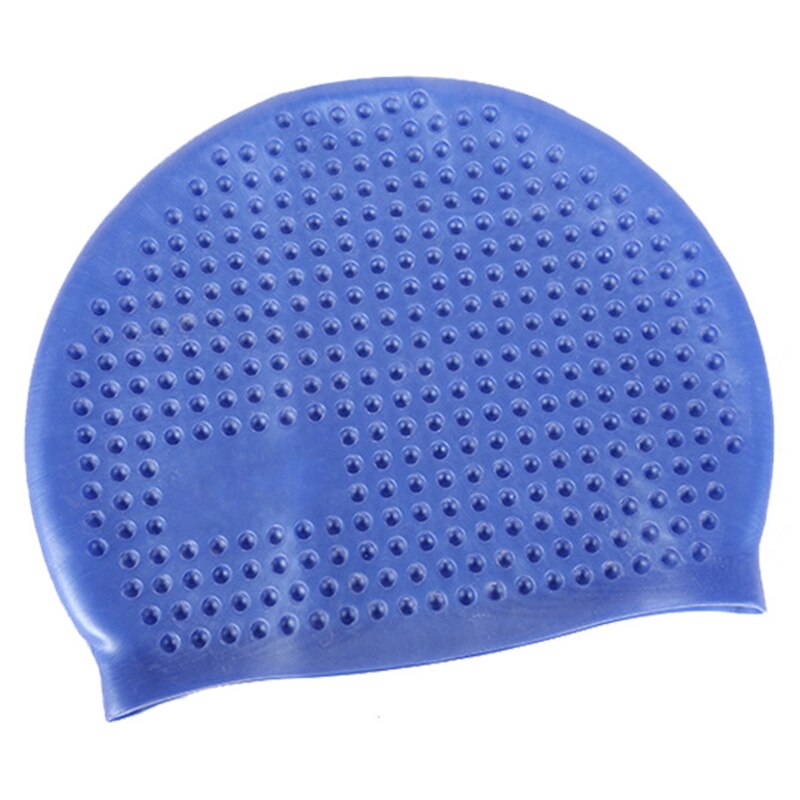 Large Swimming Cap Waterproof Silicone Swim Pool Bathing Caps Hat Long Hair Ear Protection Water Bubble Cap Women Men badmuts