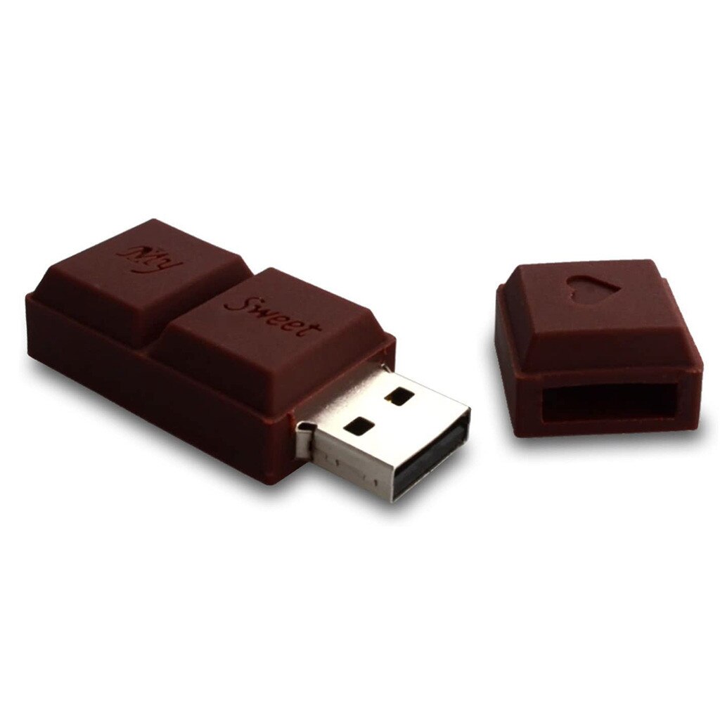 Unidad Flash Usb en forma de Chocolate, 16gb, U-disk16gb Mini, portátil, 2,0, u-disk, el mejor # y30: Default Title