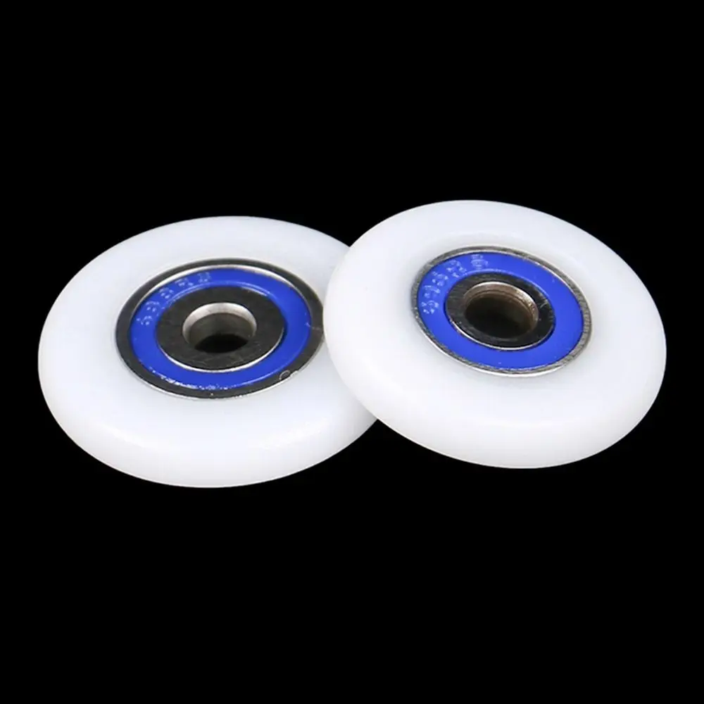 1Pcs/4Pcs 19/23/25/27/29mm Shower Door Roller Nylon with Screw Runner Wheels Silent Fastener Hardware Sliding Door Pulley