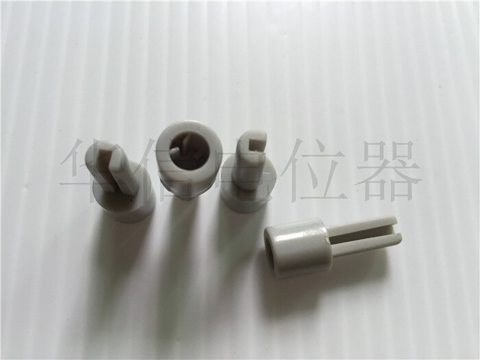 20pcs mixer potentiometer lengthening shaft grey plastic extension shaft 10MMX25MM half shaft hole 6MM