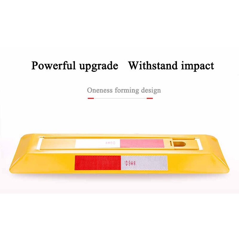 Thick double lock triangle ground lock parking lock parking pile parking column garage lock car lock parking lock special lock