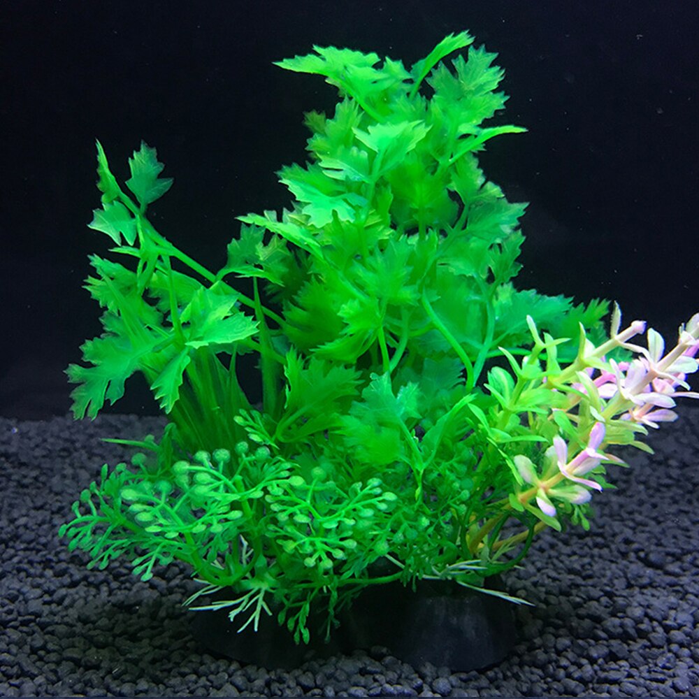 Simulation Artificial Plants Aquarium Decor Water Weeds Ornament Plant Fish Tank Aquarium Grass 14Cm Decoration
