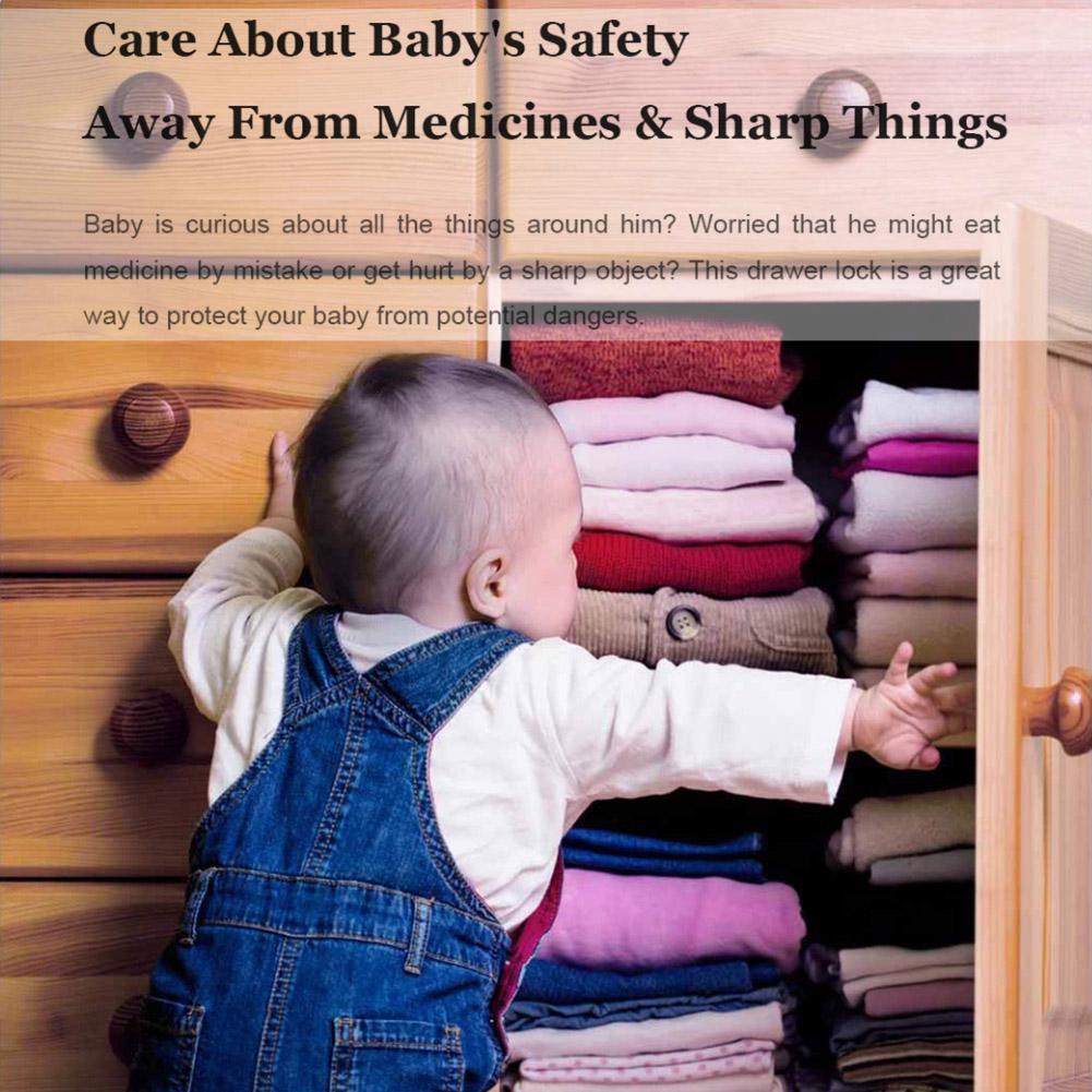 Smart Drawer Cabinet Lock Keyless Bluetooth APP Lock Child Safety File Security Lock Bluetooth APP Unlock Anti-Theft Control