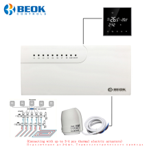 Beok 3a sistema de aquecimento piso água inteligente wifi termostato central aquecimento centros fiação controlador hub atuadores para caldeira a gás