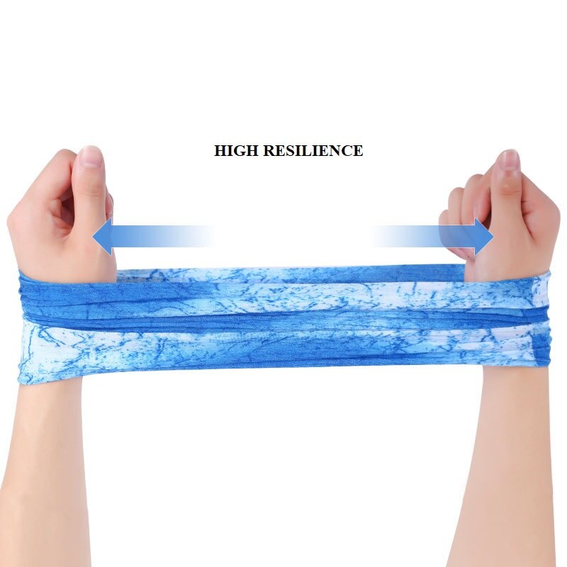 10Pcs/Lot Polyester Bandana Headwear Seamless Tubular Hijiab Neck Sports Kerchief Sublimation Blank Magic Scarf For Unisex