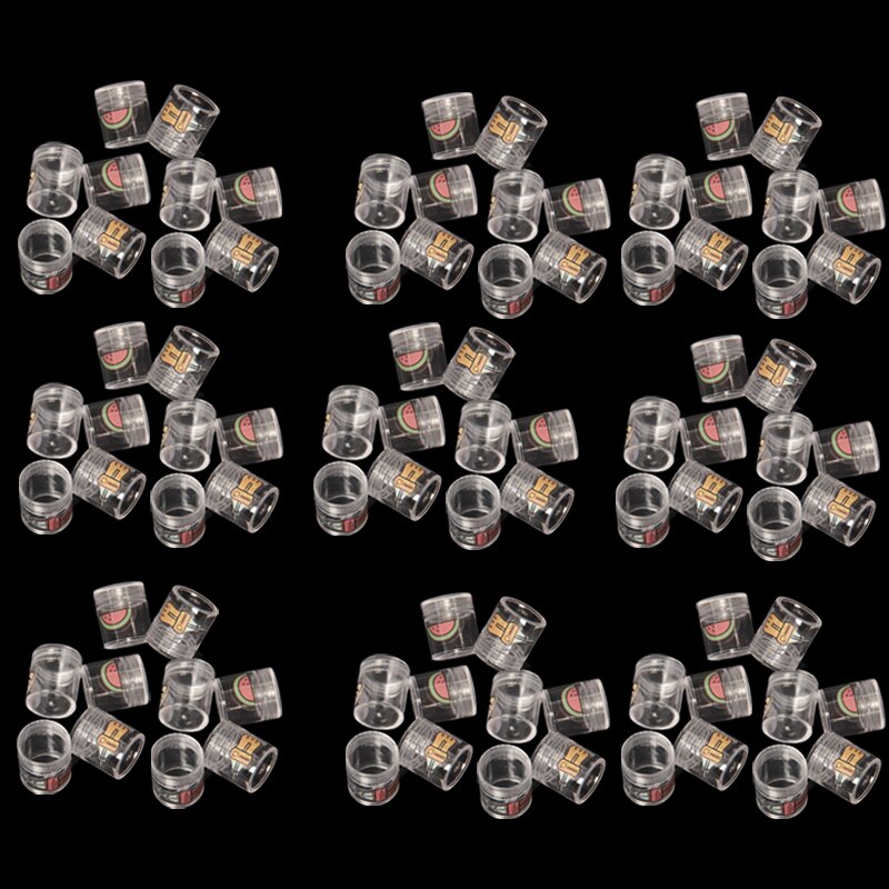 Clear Plastic Bead Storage Containers Set with 30 Pieces Transparent Bottles Storage Jars Diamond Painting Accessory Box: No stickers 90pcs