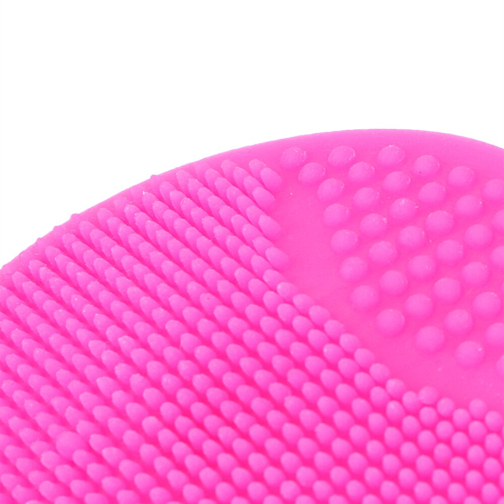 Face Cleaning Pad Cleanser Tool Facial Exfoliating Brush Skin SPA Scrub Soft Silicone 2 piece/set