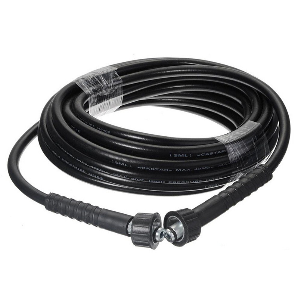 Manguera de chorro de agua de alta presión, Conector de limpieza de tubo para Karcher K2 K3 K4 K5 Series, 5800PSI, 8-20M, M22 X M14