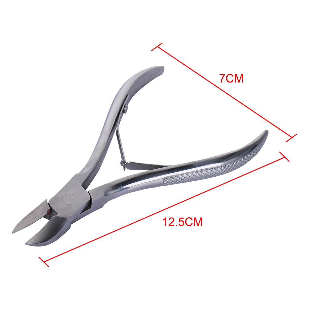 Professionele Rvs Cuticle Nipper Trimmen Nagelknipper Cutter Cuticle Schaar Pedicure Manicure Gereedschap Nail Art