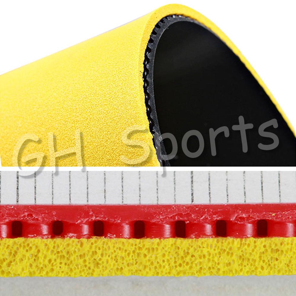 DHS GoldArc 8 Made in Germany Gold Arc Table Tennis Rubber Ping Pong Sponge Goldarc8