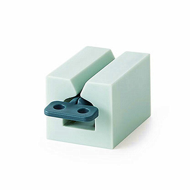 Toothpaste Squeezer Toothpaste Tube Wringer Toothpaste Dispenser Holder Tube Squeezer Toothpaste Seat Stand for Bathroom: Light Green