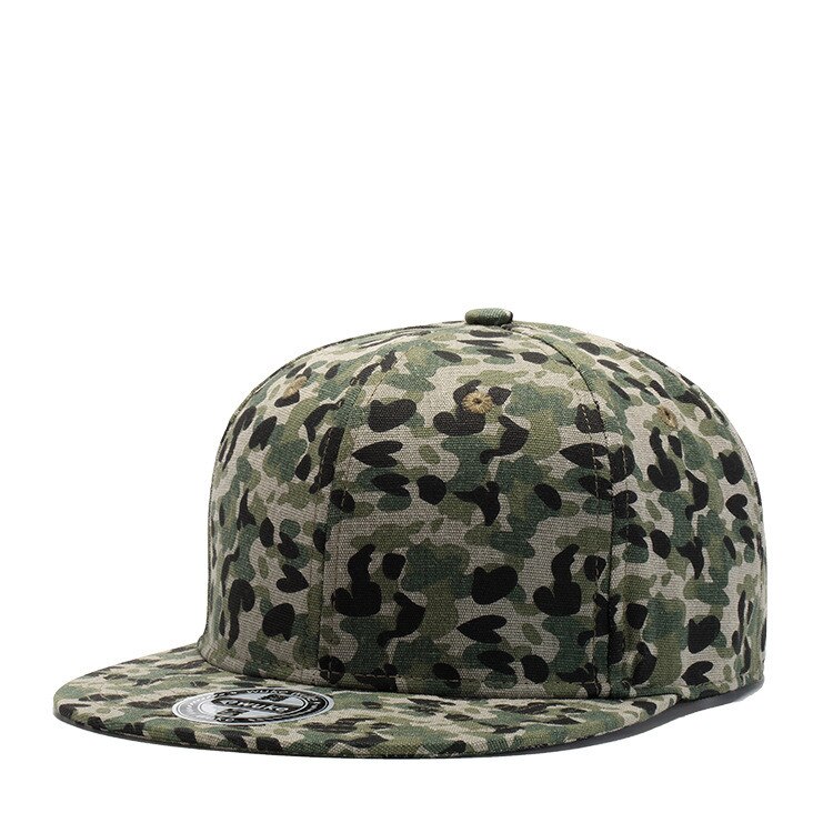Sommer baseball kasketter mænd camouflage hip hop 5 panel snapback hat til kvinder touca gorras planas casquette chapeau 18 stile: W139