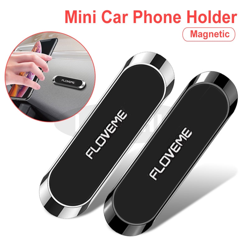 FLOVEME Metal Magnetic Car Phone Holder Mini Air Vent Magnet Mount Mobile Support Smartphone Stand For iPhone 11 Pro 8 7 Samsung