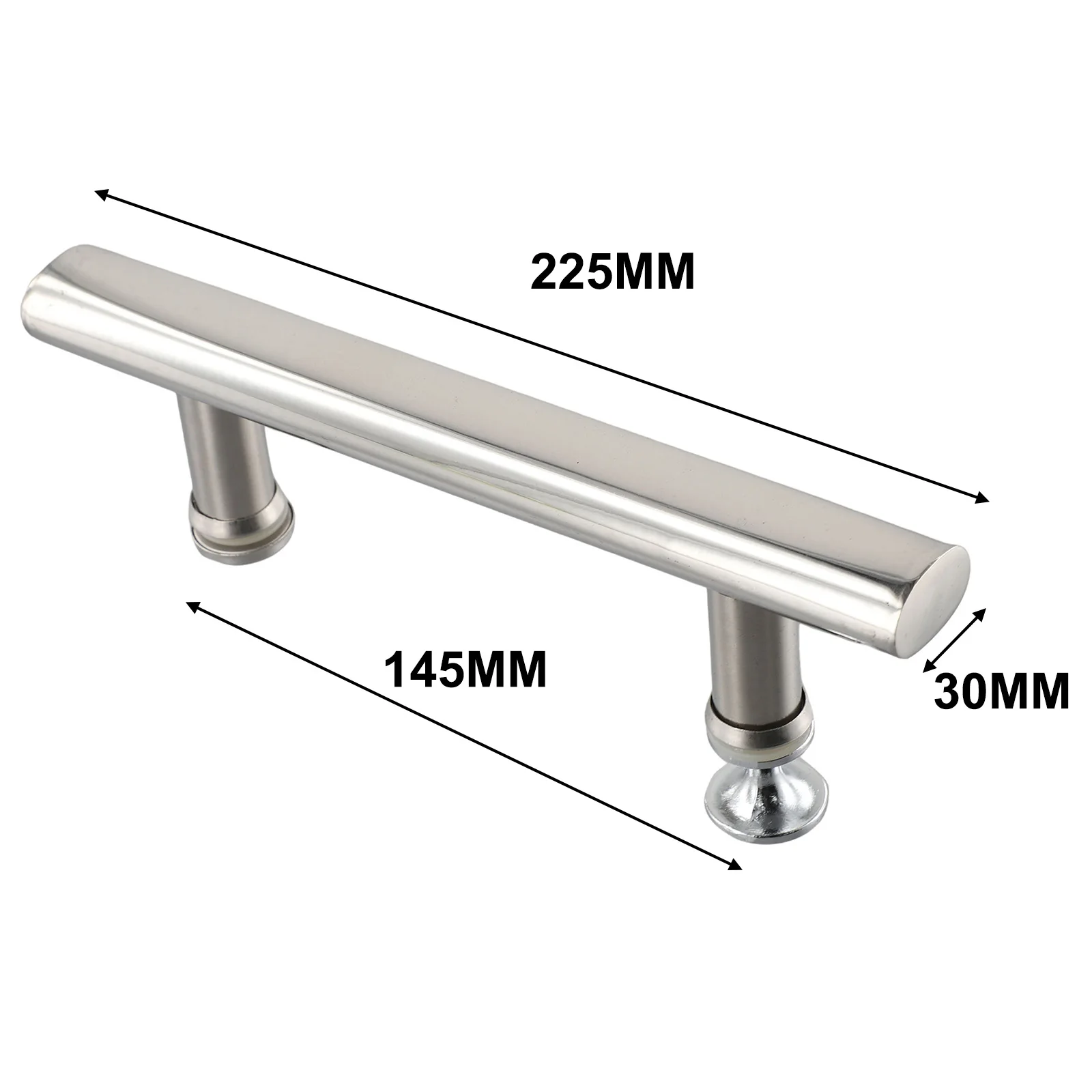 Douchedeur Handgrepen Rvs Chroom Knoppen Douche Glas Schuifdeur Handgrepen Kast Glazen Deur Meubelen Hardware