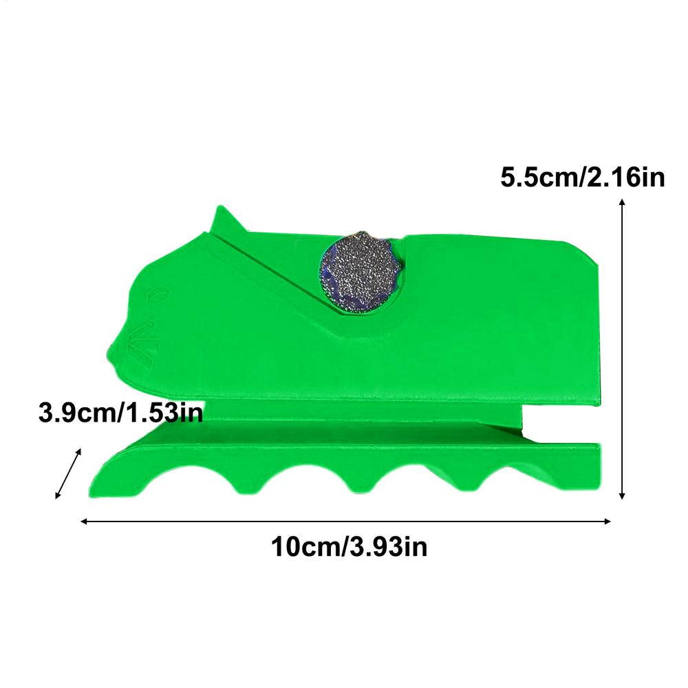 Cardboard Cutter for Cat Scratching Board 3D Printed Card Board Cutter Box Cardboard Tool Cardboard Cutting Machine: green