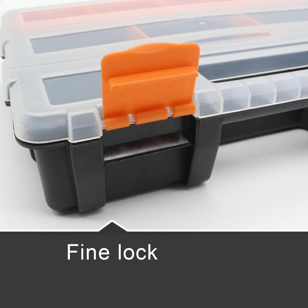 ensemble de 3 boîtes à outils : boîte robuste en plastique jaune pour électriciens et menuisiers - boîte de rangement pour perceuse électrique, batterie | Haute Qualité Et Prix