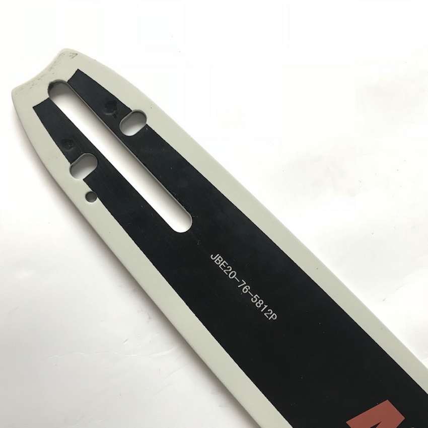 On of 14"16"/18"/20" spring steel made guide bar for chain .325"pitch 058 gague for ZENOAH chainsaw aftermarket replacement