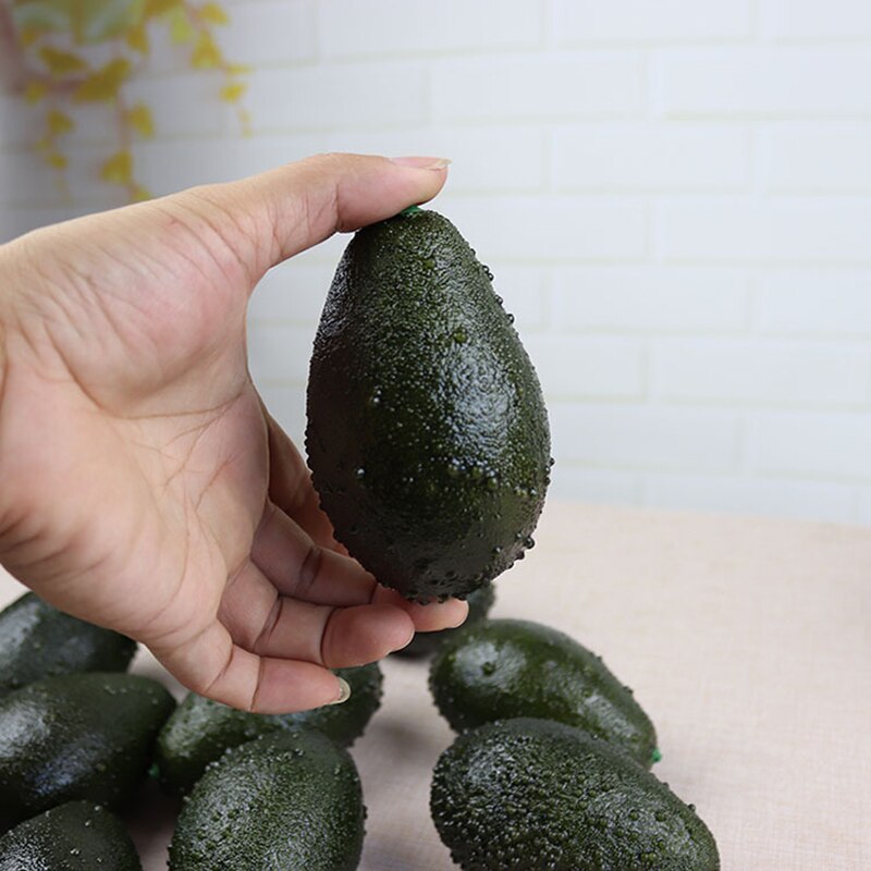 Artificial decorative fruits bubble simulation avocado model props