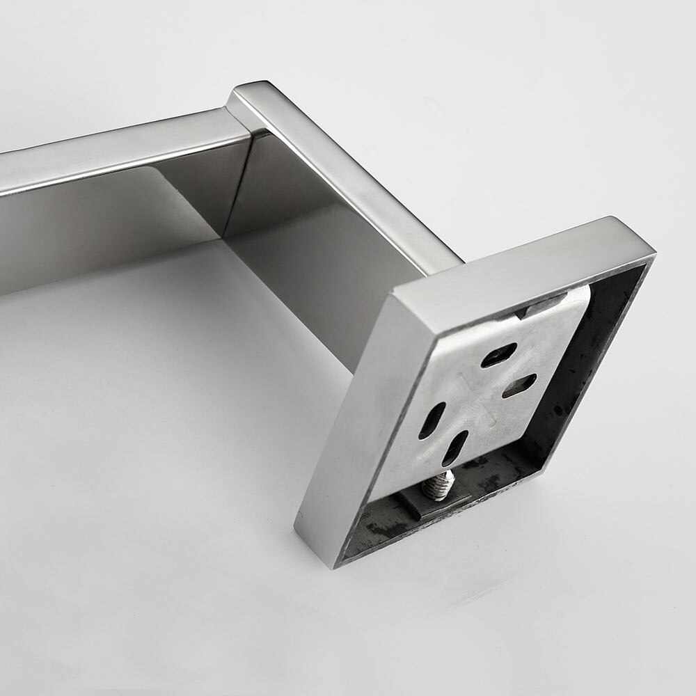 2 stks/partij SUS 304 Rvs Toiletrolhouder Badkamer Toiletrolhouder Voor Papieren Handdoek Vierkante Badkamer Accessoires