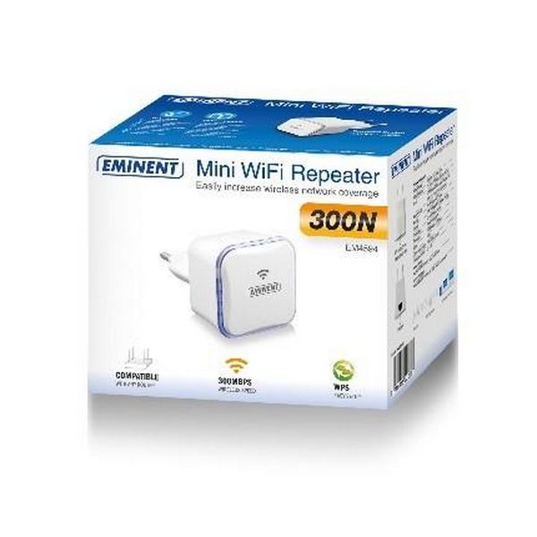 Repetidor de punto de acceso Eminent EM4594 2,4 GHz blanco