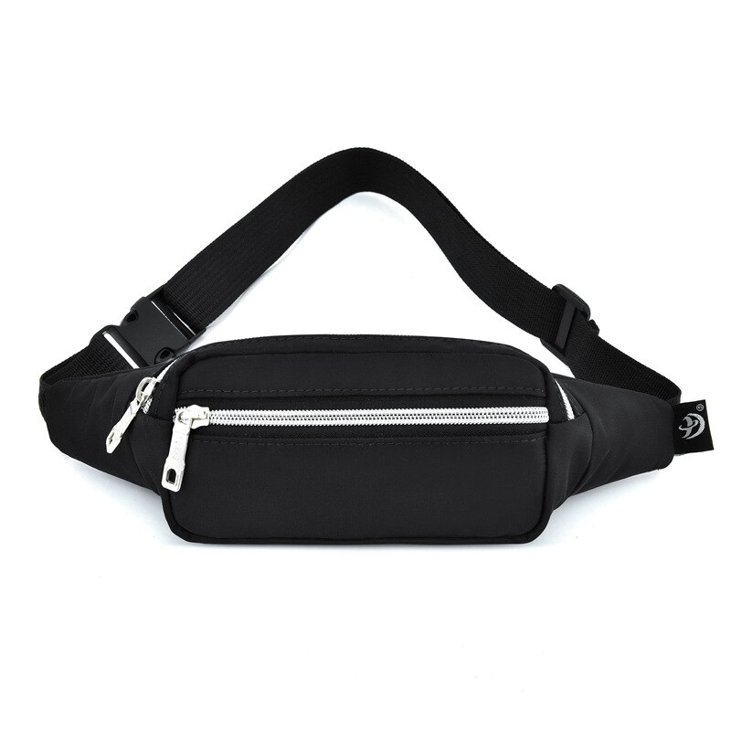 Heuptas Vrouwen Fanny Pack Voor Kids Kinderen Riem Tas Sling Borst Pouch Met Verstelbare Riem Voor Reizen, party, Wandelen: Black