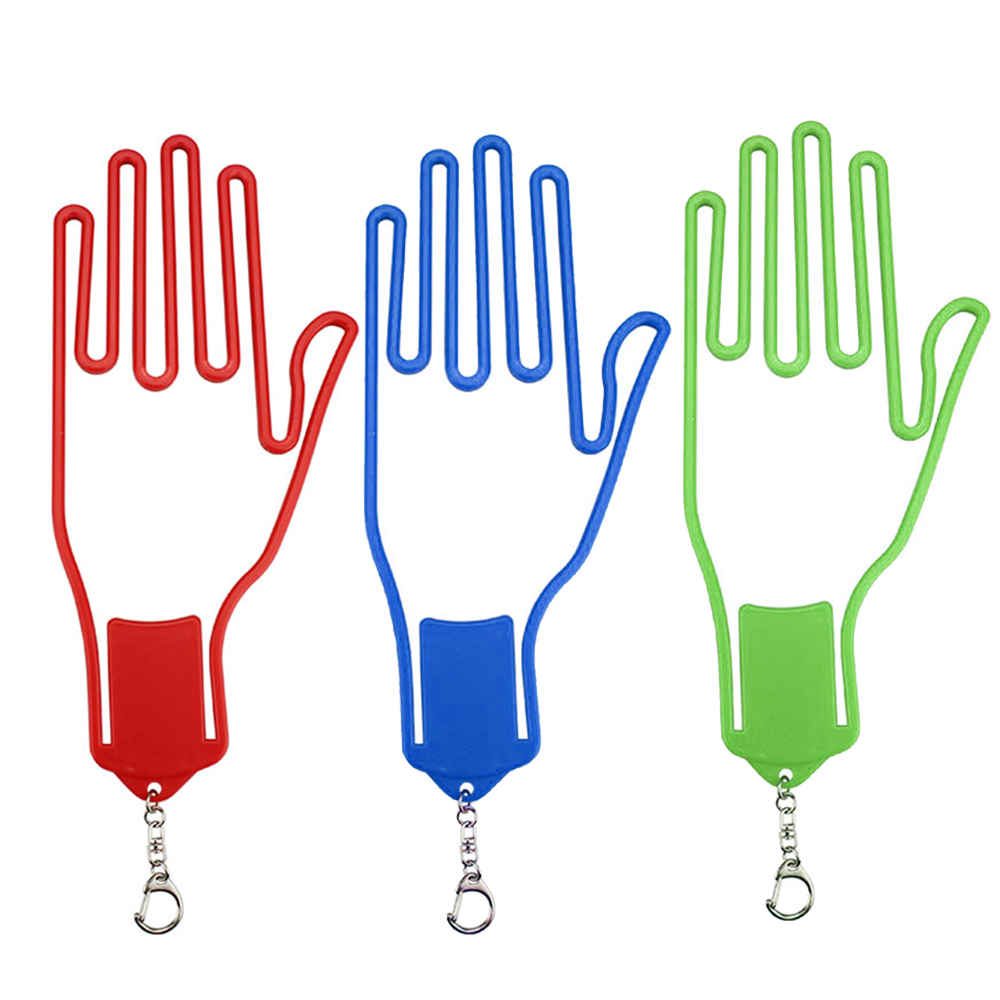1pc Golf Handschuhe Bahre Halter Keeper Aufhänger Handschuhe Unterstützung Rahmen Halter Rack Trockner Shaper Zubehör Kunststoff mit Metall Buck