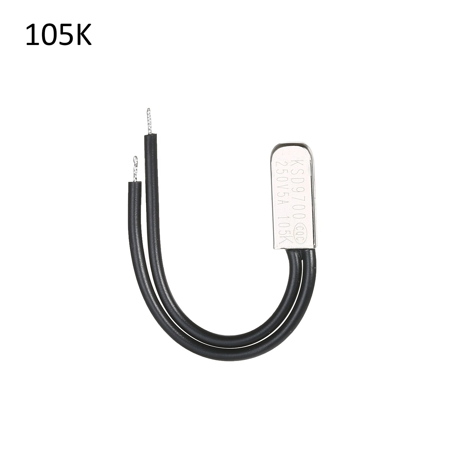 5pcs KSD9700 N.O Temperature Switch Normally Opened Thermal Switch Thermostat Thermal Protector Pack of 5pcs Heat Protector