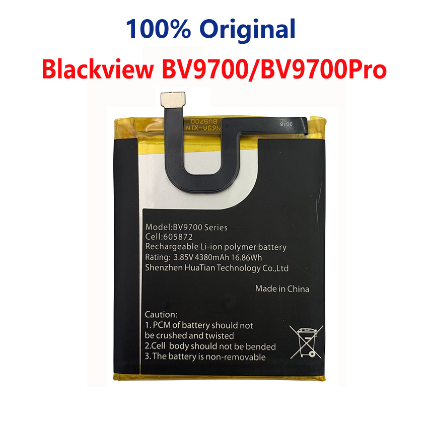 100% Original For Blackview A7 A5 A60 E7 E7S A8 Max A20 BV4000 BV5000 BV6000 BV6000S BV7000 BV8000 BV9000 Pro Phone Battery: BV9700 BV9700Pro