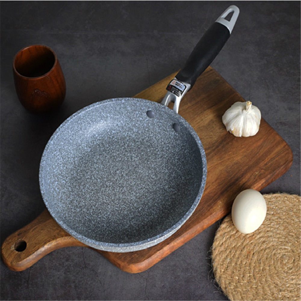 Sartén antiadherente Wok, sartén para freír, Caldero, cocina de inducción, sartenes para tortitas, sartén para huevos, estufa de Gas para el hogar y el jardín