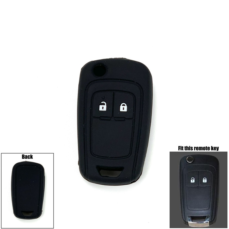 Silicone car key cover key protector keychain case for Chevrolet Cruze TRAX Lova Spark Onix Silverado Volt Camaro Aveo Sail