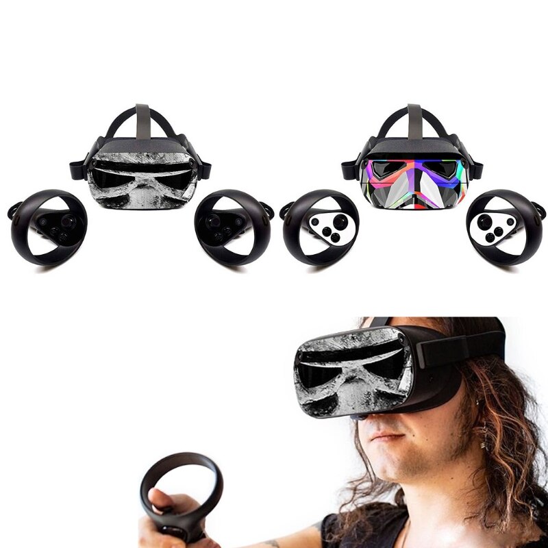 Huid Decals Verwijderbare Breng Beschermende Vr Bril Stickers Headset Sticker Voor Oculus Quest