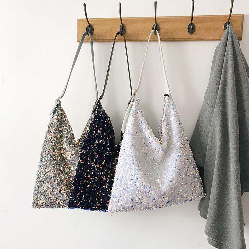 Tamara Pailletten Taschen Für Frauen Schulter Geldbörse Luxus Handtaschen Weibliche Hohe Kapazität Messenger Tasche