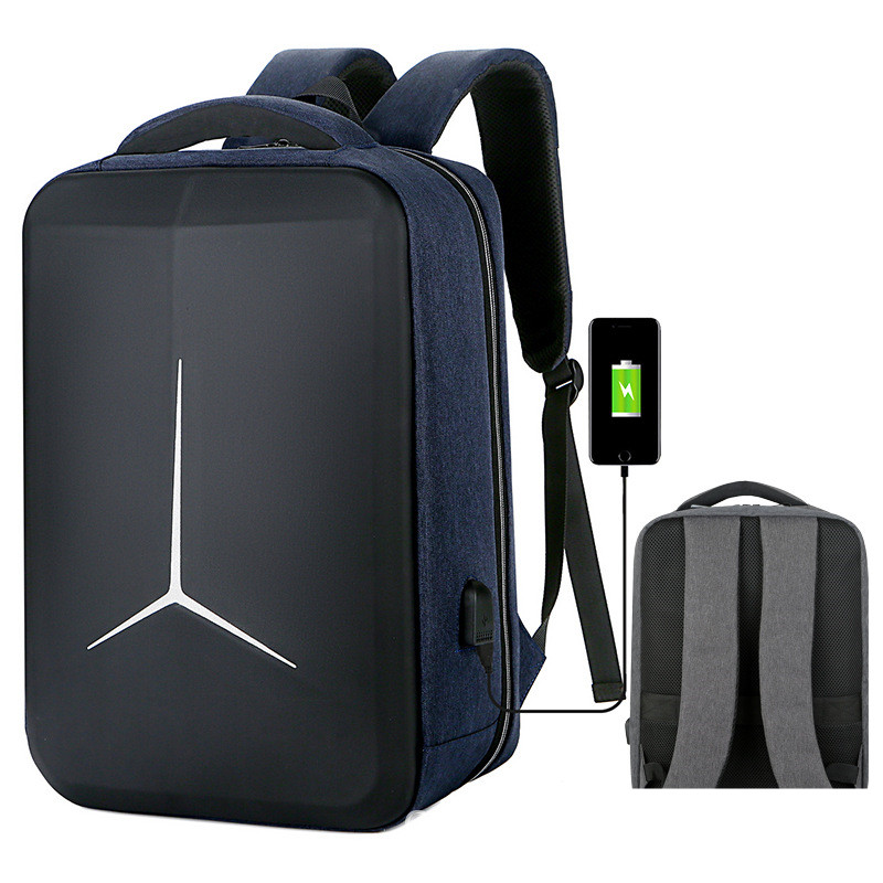Anti Theft Backpack Men Business Laptop Backpack Bag Waterproof Charging Minimalist Daypack Male Mochila Women Men Backpacks: Gold