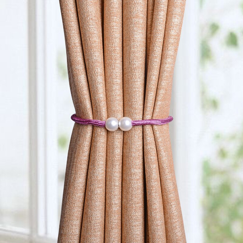 BEL AVENIR 1Pc Gordijn Tieback Kwasten Opknoping Bal Goud Home Decor Tieback Magneet Gesp Touw Holdback Gordijn Accessoires kopen vanaf een prijs van 13