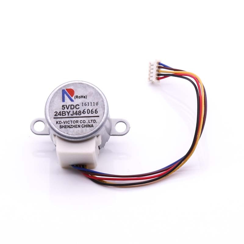 24mm 24BYJ48 DC 5V CNC Reduction Stepper Motor 4-Phase 5-Wire Micro Reducer Reducing Stepping Motor 24x19mm For Arduino