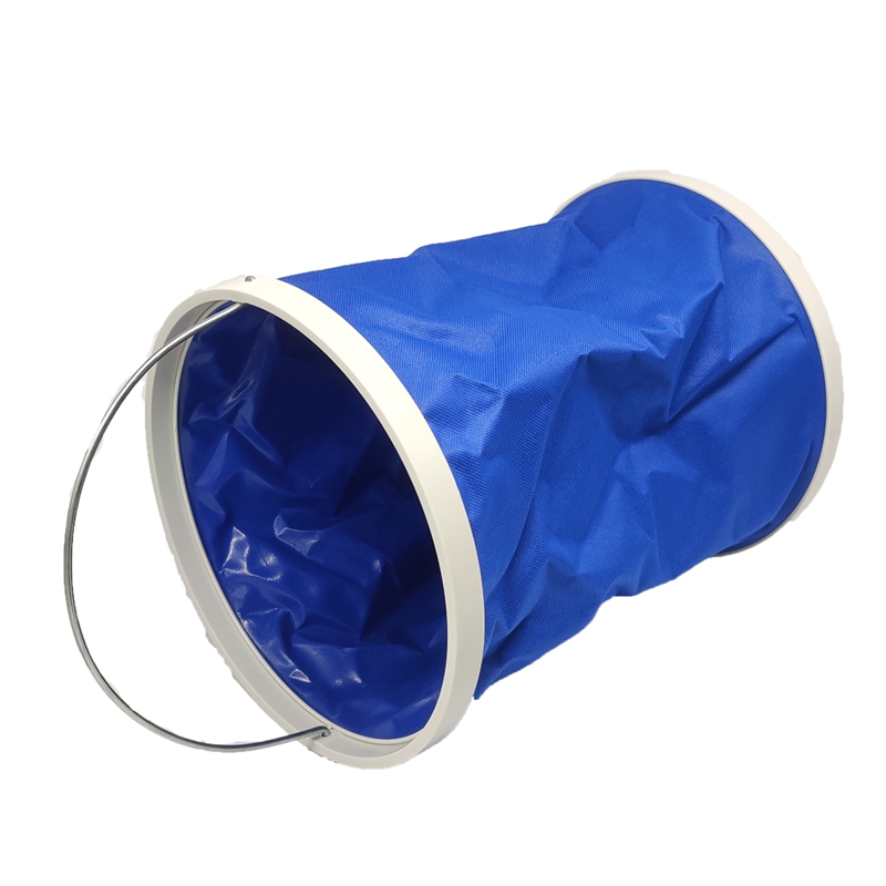 Folding Bucket Retractable Bucket with Gloves Multifunctional Swimming Pool Cleaning Accessories