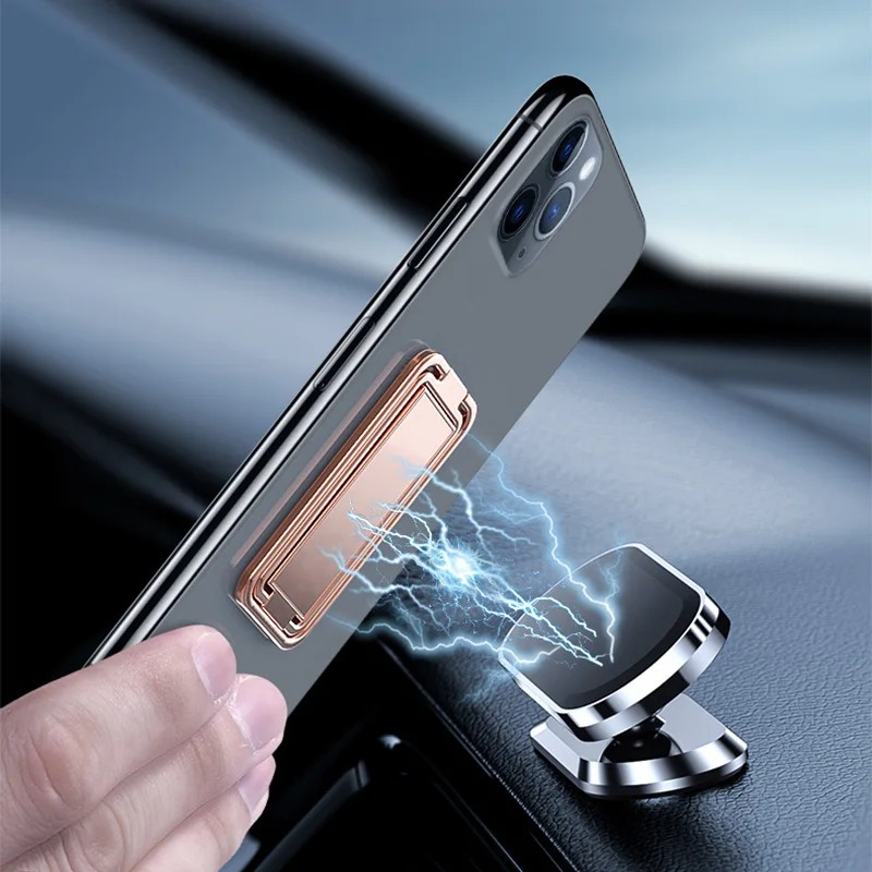 Telefoon Ring Houder Voor Iphone Pro Xiaomi Vinger Kickstand 360 Graden Rotatie Metalen Mobiele Telefoon Ring Grip Opvouwbare Mobiele Telefoon Standaard