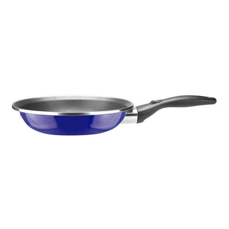 VITREX 71SAMARAZ20 - Sartén GOURMET de acero esmaltado antiadherente 2 capas inducción modelo MARSEILLE AZUL de 20 cm