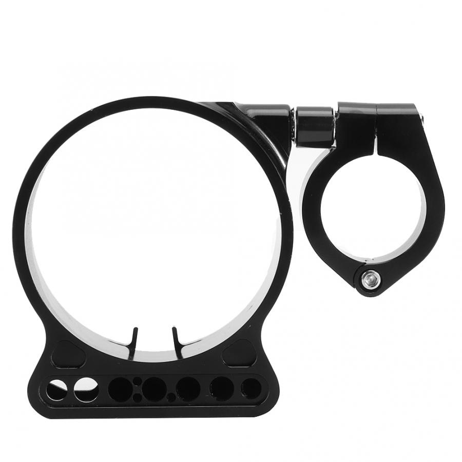 Black Aluminum Side Mount Speedometer Relocation Bracket Motorcycle Modified Accessory Motorcycle Gauge Bracket