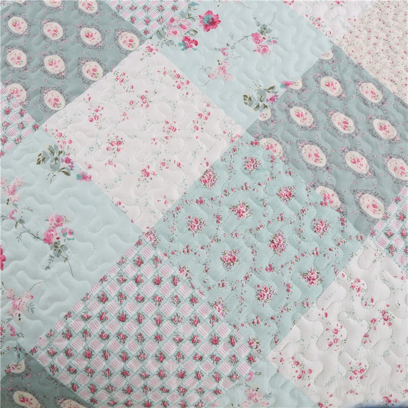 Couvre-lit/couette/couette/couette | 1 pièce, imprimé floral décontracté, , style européen, couette, couette, été