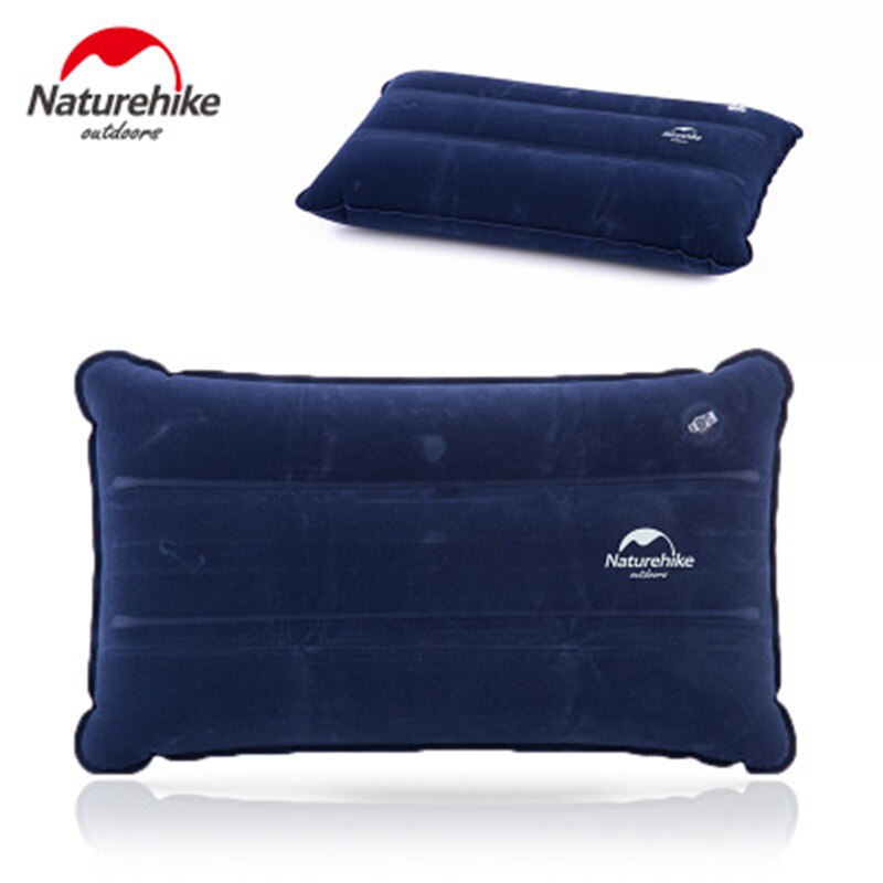 InstantCamp Almohada Inflable Ultraligera Para Viajes Y Campamentos, Compresible Y Cómoda Para Lumbar, Campamento, Senderismo (azul