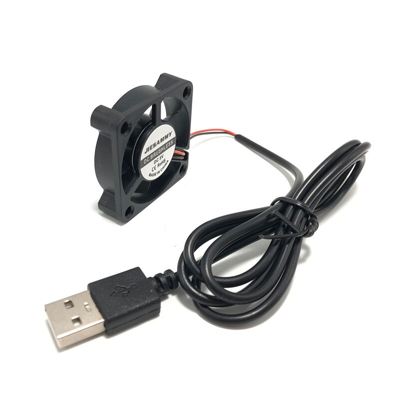 Ventilateur 40mm silencieux 12V 24V 5V USB manchon/2 roulement à billes 40mm x 10mm 4CM DC ventilateur sans brosse pour imprimante 3D refroidisseur radiateur Mini ventilateur