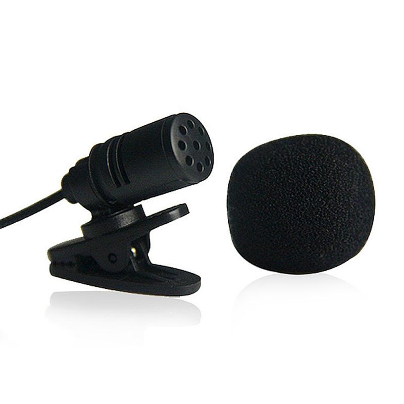 Universal Portable 3.5mm Mini Microphone Headphone Lapel Lavalier Clip Microphone Lecture Teaching Conference Mini Audio Mic