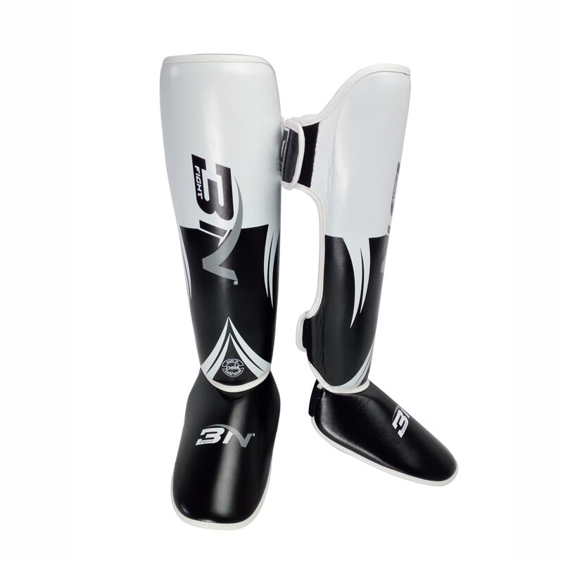 Espinilleras protectoras para Kick boxing, mallas de kárate, protector de tobillo, Muay Thai, MMA,