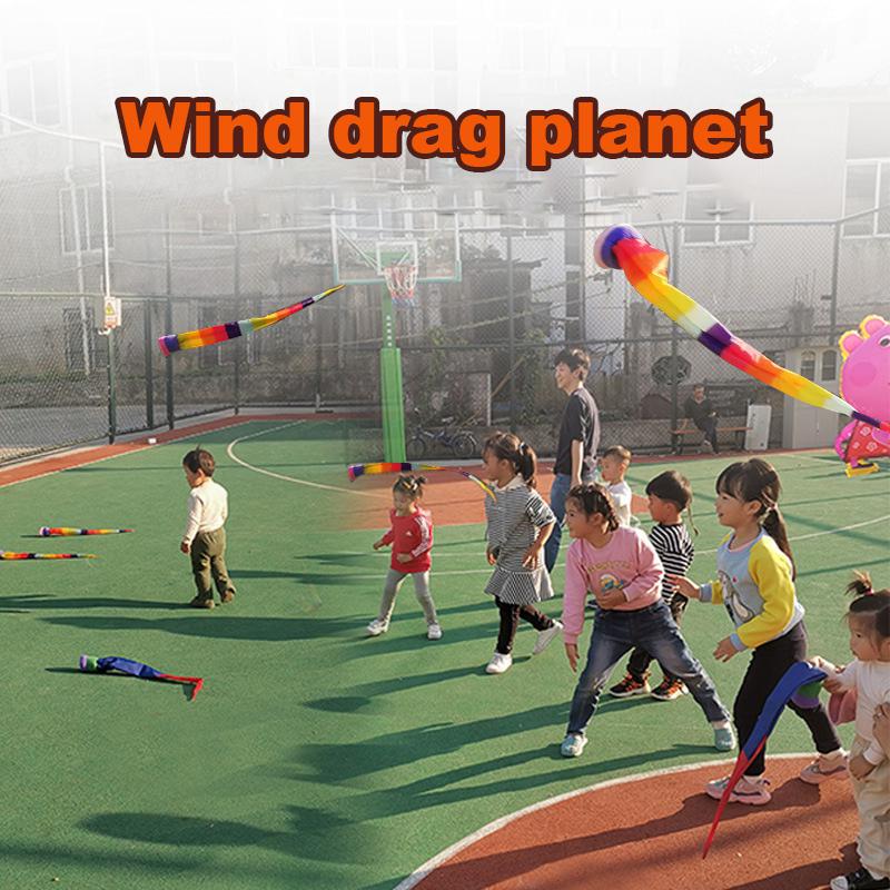 Giocattolo sportivo lancio a mano nastro arcobaleno Meteor Ball sacchi di sabbia sacchetto di fagioli bambini giochi all&#39;aperto giocattoli per bambini ragazzi ragazze anni Enfant